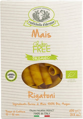 Pasta (maíz) tubos sin gluten BIO 250 g - RUSTICHELLA DABRUZZO
